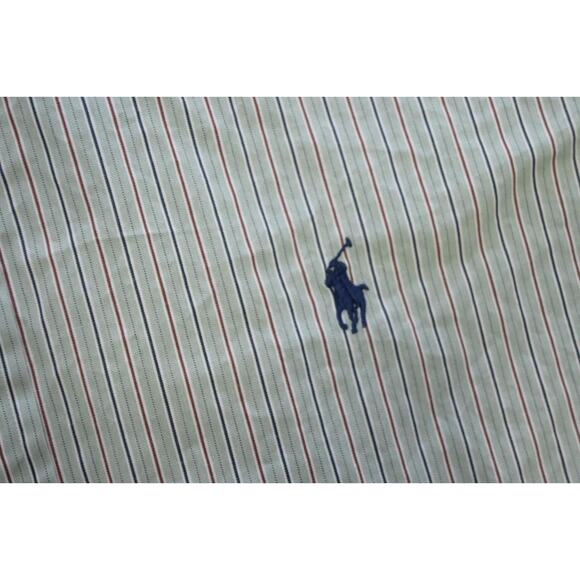 Polo Ralph Lauren Dress Shirt Custom Long Sleeve Striped Button Up Mens Size XL - Picture 6 of 8